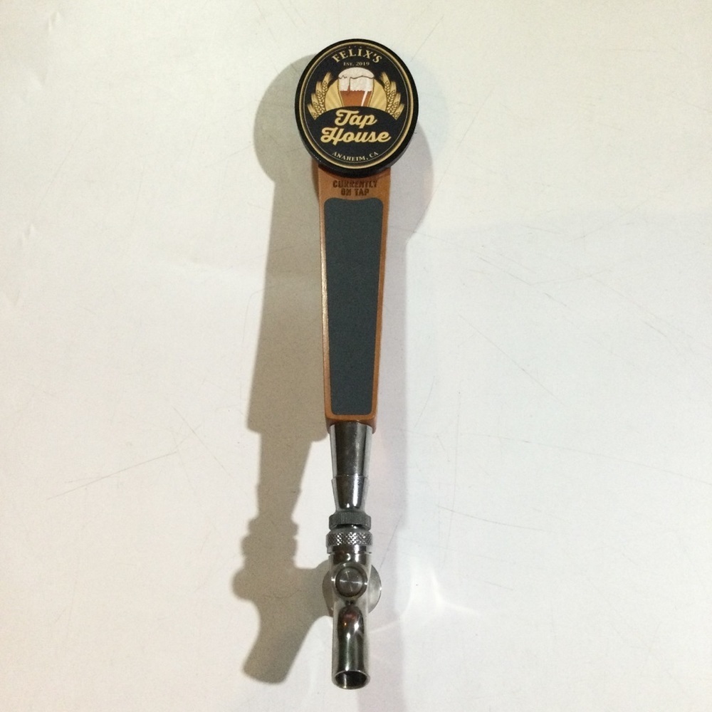 Custom Brew Gear Felix’s Tap House Anaheim California Craft Beer Tap Tall Handle